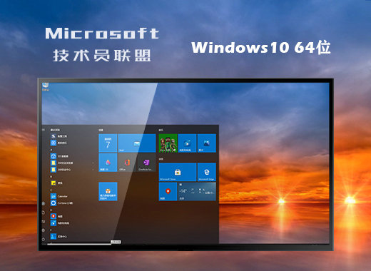 技术员联盟windows10安装版64位