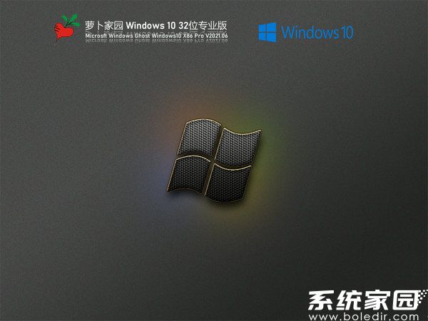 萝卜家园windows10专业版iso
