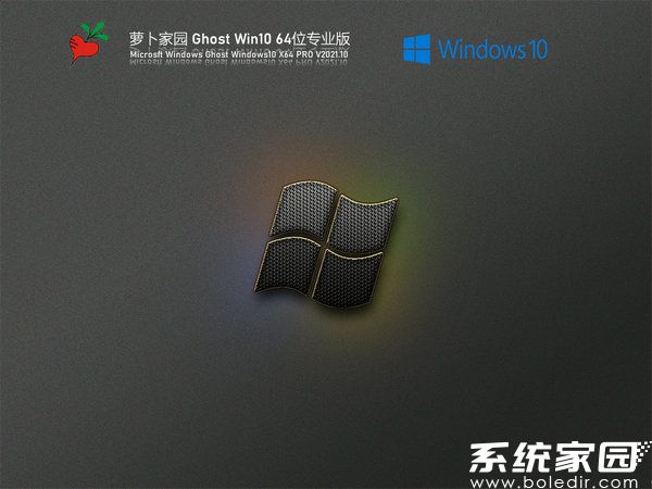 萝卜家园windows10装机版