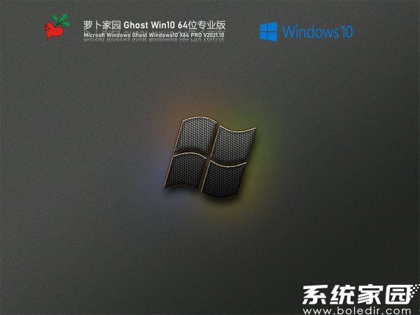 萝卜家园windows10安装版64位