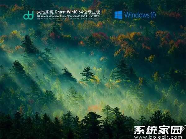 大地系统windows10正式版iso