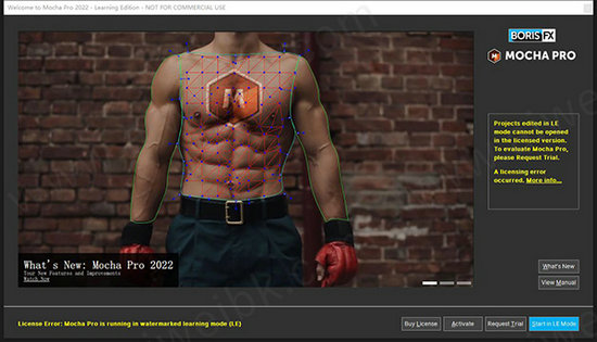 Mocha Pro 2022 Win一键安装版