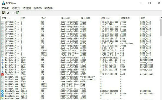 TCPView中文版
