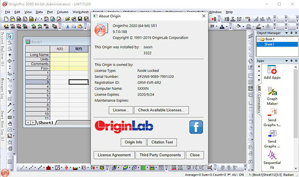 originlab2022免费版