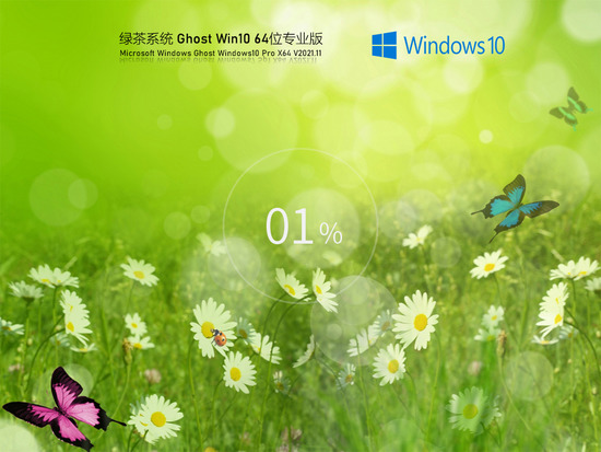 绿茶系统ghost win10专业优化版