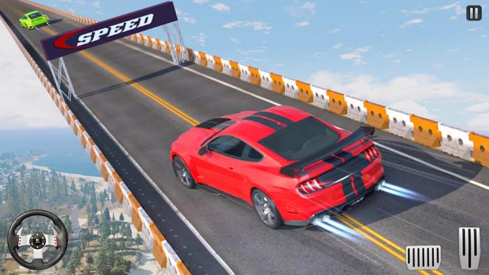 坡道特技赛车
