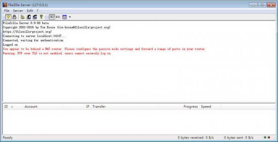 filezillaserver