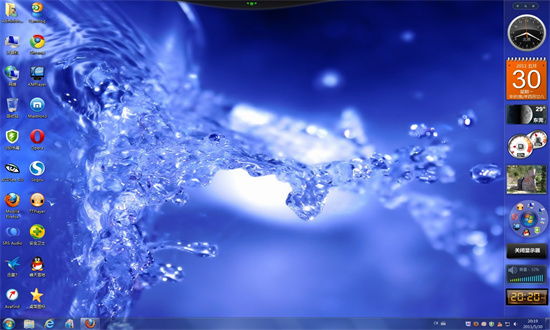 win7 x86纯净圣诞版