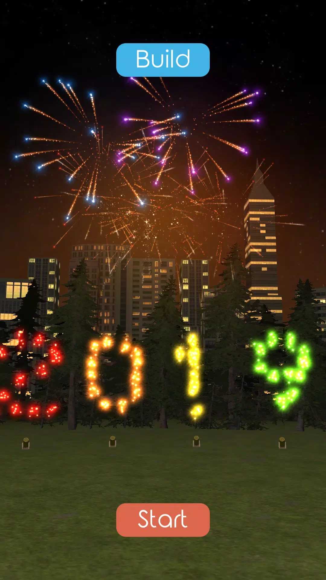 烟花工作模拟