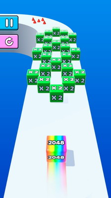 果冻快跑2048破解版