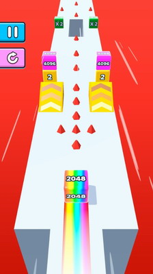果冻快跑2048破解版