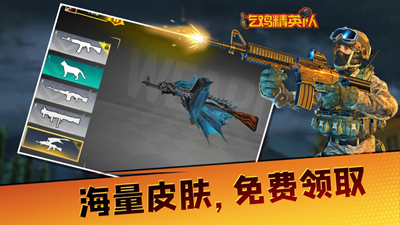 吃鸡精英队解锁全武器版