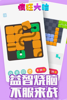 疯狂大脑解锁全关卡版